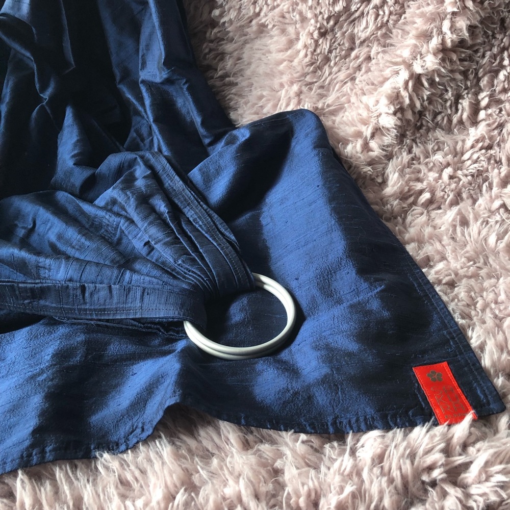 Sakura Bloom Silk Ring Sling